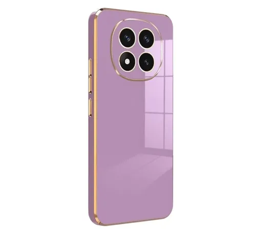 Xiaomi Redmi Note 14 Pro 4G Kılıf Volet Silikon - Mor