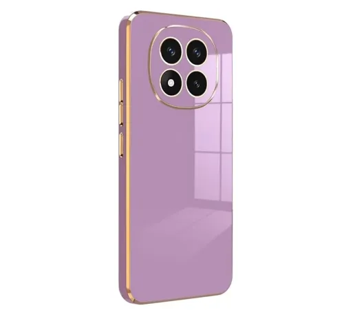Xiaomi Redmi Note 14 Pro 4G Kılıf Volet Silikon - Mor