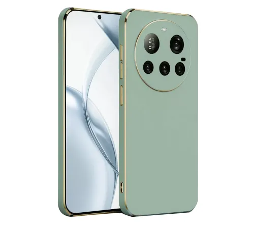 Xiaomi Mi 15 Ultra Kılıf Volet Silikon - Açık Yeşil