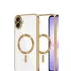 Samsung Galaxy A07 4G Kross Magneticsafe Kapak - Gold