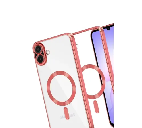 Samsung Galaxy A07 4G Kross Magneticsafe Kapak - Kırmızı