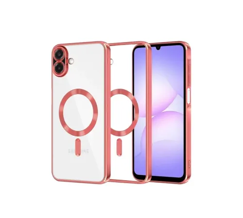 Samsung Galaxy A07 4G Kross Magneticsafe Kapak - Kırmızı