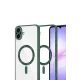 Samsung Galaxy A07 4G Kross Magneticsafe Kapak - Koyu Yeşil