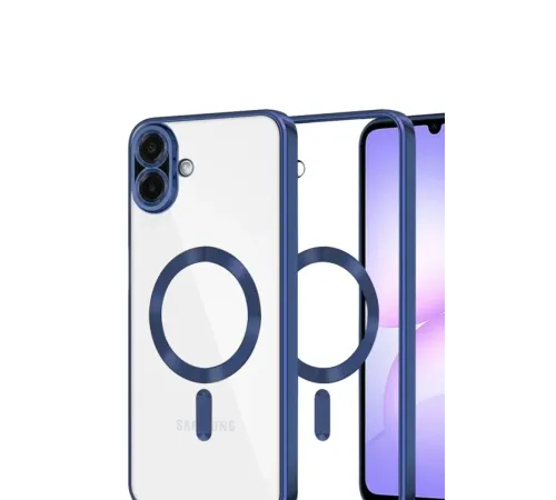 Samsung Galaxy A07 4G Kross Magneticsafe Kapak - Lacivert