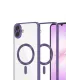 Samsung Galaxy A07 4G Kross Magneticsafe Kapak - Mor