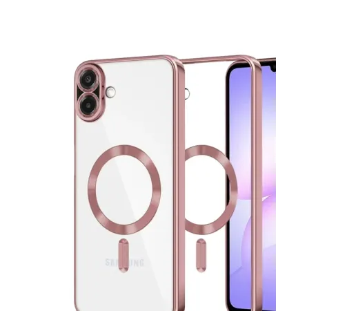 Samsung Galaxy A07 4G Kross Magneticsafe Kapak - Rose