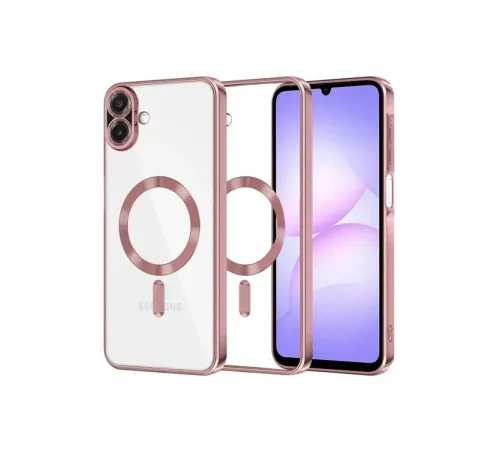 Samsung Galaxy A07 4G Kross Magneticsafe Kapak - Rose