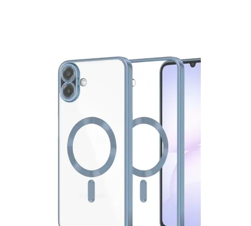 Samsung Galaxy A07 4G Kross Magneticsafe Kapak - Sierra Blue