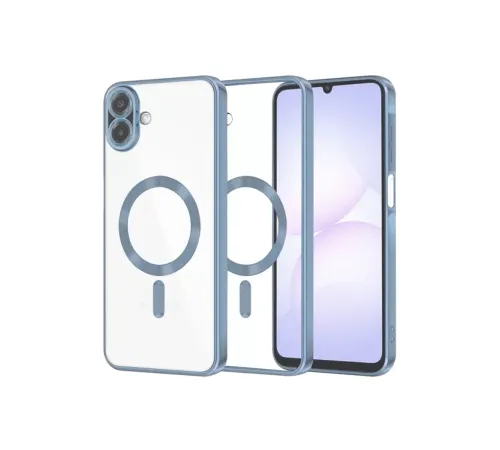 Samsung Galaxy A07 4G Kross Magneticsafe Kapak - Sierra Blue