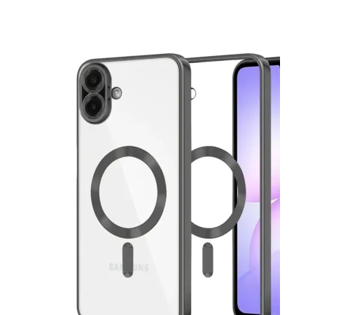 Samsung Galaxy A07 4G Kross Magneticsafe Kapak - Siyah