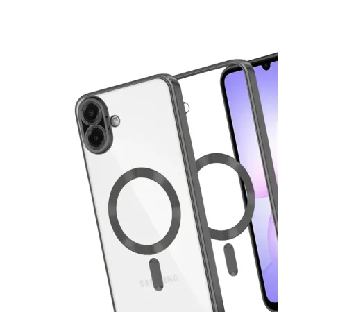 Samsung Galaxy A07 4G Kross Magneticsafe Kapak - Siyah
