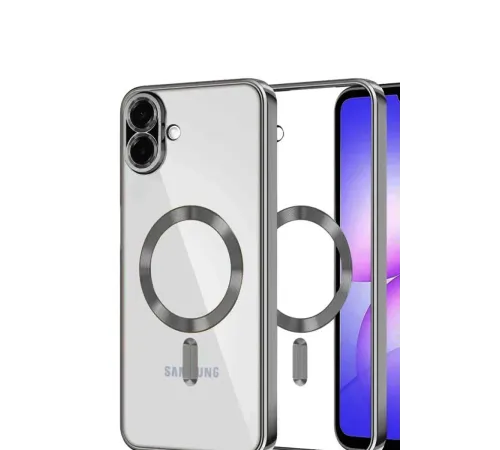 Samsung Galaxy A07 4G Kross Magneticsafe Kapak - Titan Gri