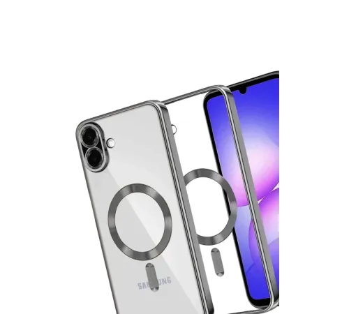 Samsung Galaxy A07 4G Kross Magneticsafe Kapak - Titan Gri