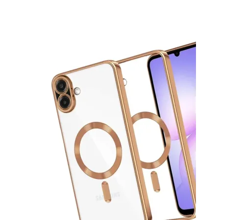 Samsung Galaxy A07 4G Kross Magneticsafe Kapak - Çöl Titanyum