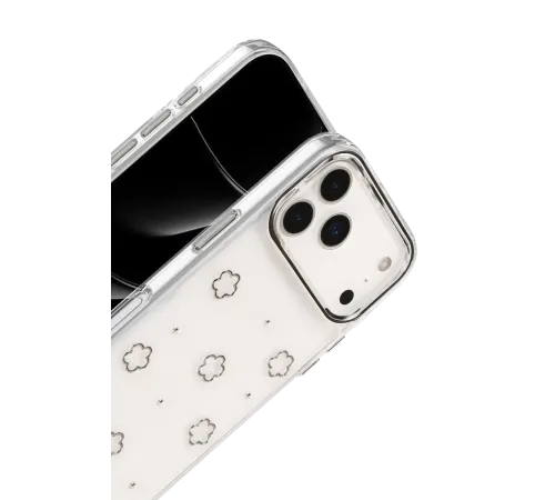 Apple iPhone 17 Pro Max Fiyonk Desenli Kapak - Desen 2