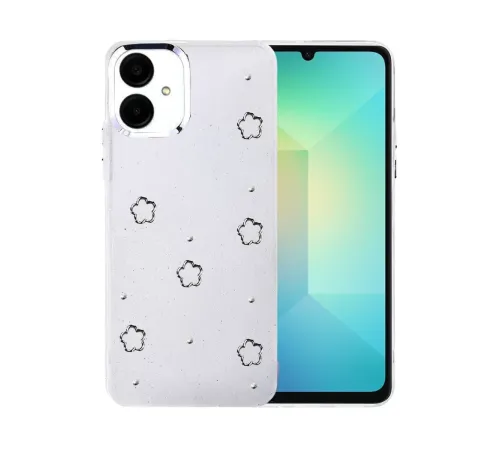 Samsung Galaxy A07 4G Fiyonk Desenli Kapak - Desen 2