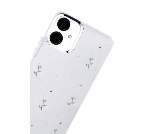Samsung Galaxy A07 4G Fiyonk Desenli Kapak - Desen 4
