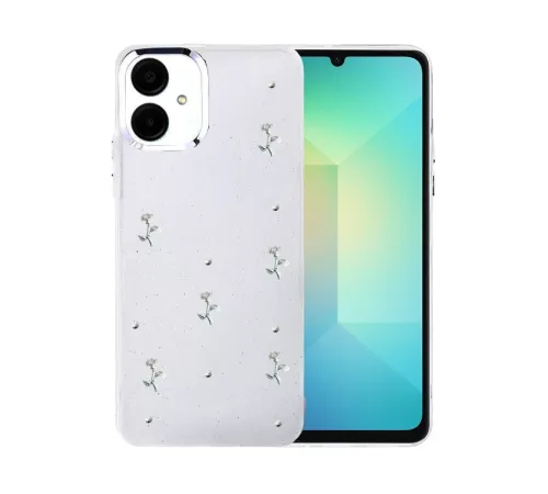 Samsung Galaxy A07 4G Fiyonk Desenli Kapak - Desen 4