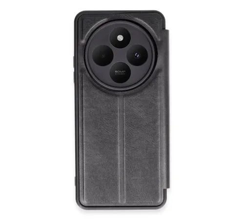 Xiaomi Redmi 14C Kılıf Flip Cover - Siyah