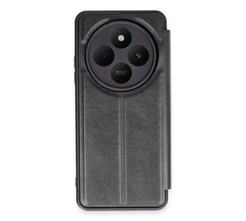 Xiaomi Redmi 14C Kılıf Flip Cover - Siyah
