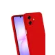 Samsung Galaxy A07 4G First Silikon - Kırmızı