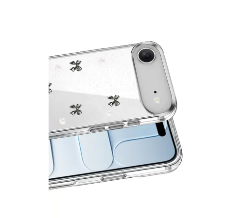 Apple iPhone 17 Air Fiyonk Desenli Kapak - Desen 8