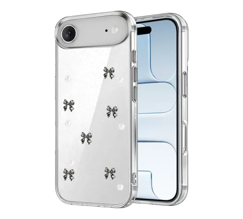 Apple iPhone 17 Air Fiyonk Desenli Kapak - Desen 8