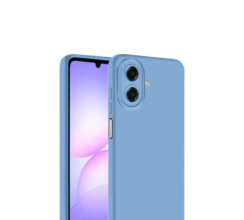 Samsung Galaxy A07 4G First Silikon - Mavi