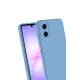 Samsung Galaxy A07 4G Nano içi Kadife Silikon - Mavi