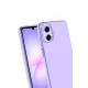 Samsung Galaxy A07 4G Nano içi Kadife Silikon - Lila