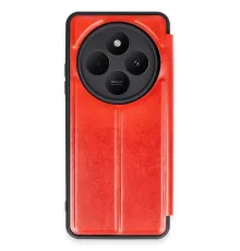 Xiaomi Redmi 14C Kılıf Flip Cover - Kırmızı