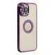 Apple iPhone 12 Pro Kılıf Slot Silikon - Mor