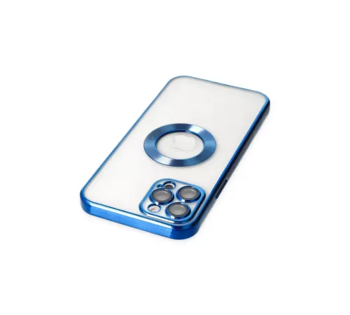 Apple iPhone 12 Pro Kılıf Slot Silikon - Mavi