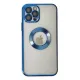 Apple iPhone 12 Pro Kılıf Slot Silikon - Mavi