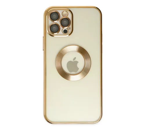 Apple iPhone 12 Pro Kılıf Slot Silikon - Gold