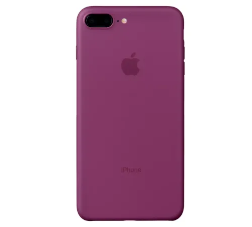Apple iPhone 8 Plus Kılıf PP Ultra İnce Kapak - Pembe