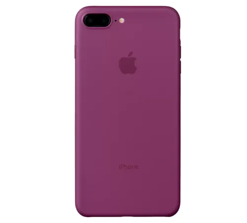 Apple iPhone 8 Plus Kılıf PP Ultra İnce Kapak - Pembe
