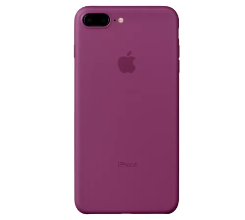 Apple iPhone 8 Plus Kılıf PP Ultra İnce Kapak - Pembe