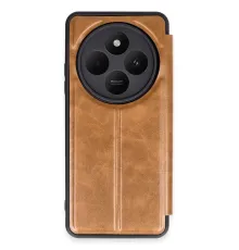Xiaomi Redmi 14C Kılıf Flip Cover - Taba