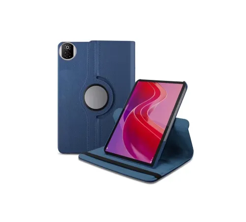 Huawei Honor Pad X7 360 Tablet Deri Kılıf - Lacivert