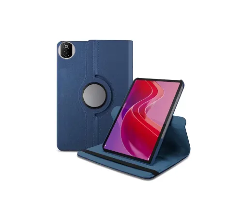 Huawei Honor Pad X7 360 Tablet Deri Kılıf - Lacivert