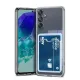 Samsung Galaxy A17 5G Kart Şeffaf Silikon - Şeffaf