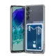 Samsung Galaxy A17 5G Kart Şeffaf Silikon - Şeffaf