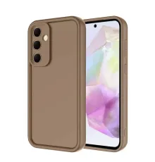 Samsung Galaxy A17 5G Viera Silikon - Kahverengi