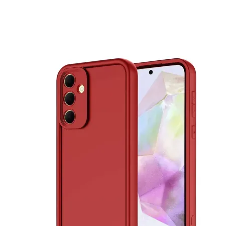 Samsung Galaxy A17 5G Viera Silikon - Kırmızı