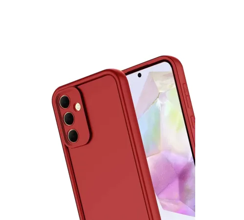 Samsung Galaxy A17 5G Viera Silikon - Kırmızı