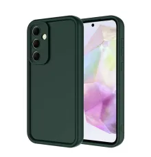 Samsung Galaxy A17 5G Viera Silikon - Koyu Yeşil