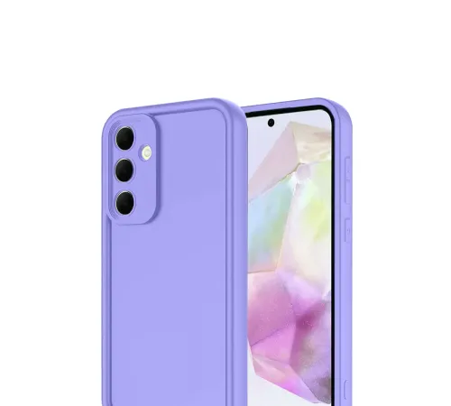 Samsung Galaxy A17 5G Viera Silikon - Lila