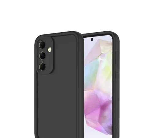 Samsung Galaxy A17 5G Viera Silikon - Siyah