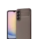 Samsung Galaxy A17 5G Auto Focus Karbon Kapak - Kahverengi